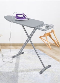 VOGMAX Ironing board with grey heat shield, height-adjustable, 110x30x80 cm  - Image 3