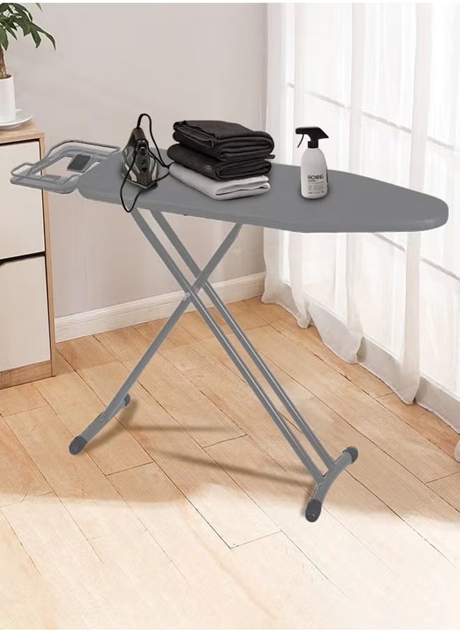 VOGMAX - Ironing board with grey heat shield, height-adjustable, 110x30x80 cm - Image 1