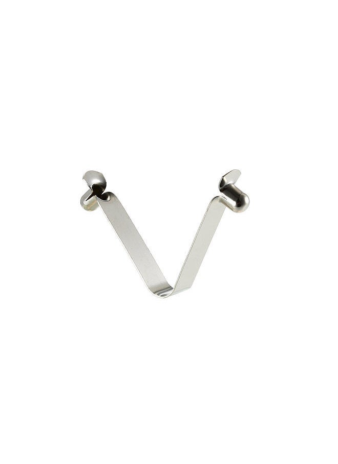 Generic - 6pcs Kayak Paddle Spring Clips Tent Pole Clips Push Button Spring Snap Clip Locking Tube Pin 6mm double pin buttons - Image 1