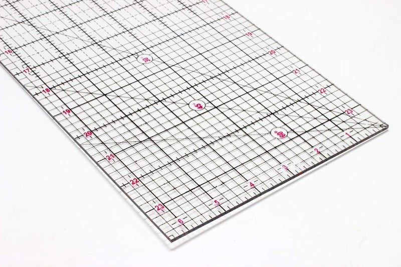 Isomars Garment Patchwork Quilting Ruler - 24" - Image 5