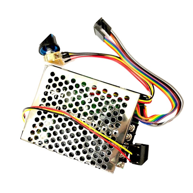 DC Motor Speed Controller Digital Display 40A 10 55V Bidirectional Adjustable Regulator Module - Image 2