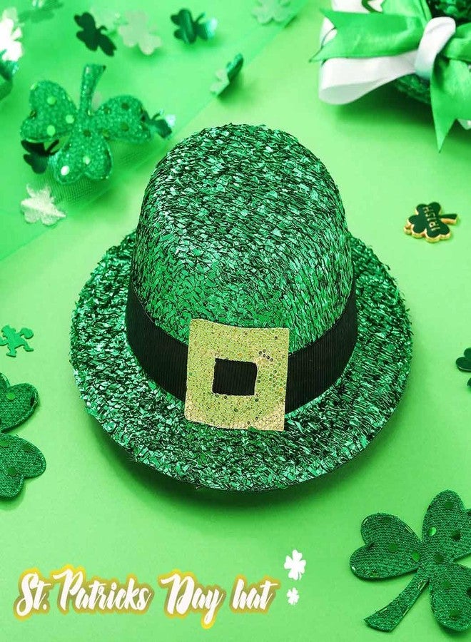 CAKURE St. Patrick's Day Hair Hat Clip Green Hair Pins Irish Hair Clip Barrettes Saint Patrick's Day Hair Accessories for Women and Girls (Type a) - Image 2