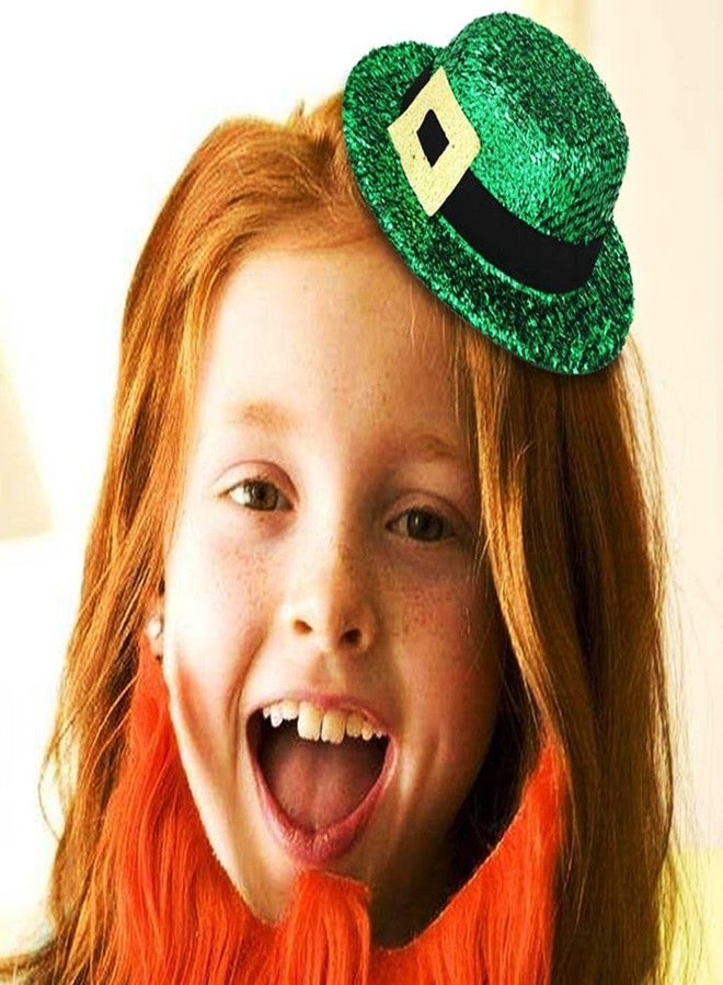 CAKURE St. Patrick's Day Hair Hat Clip Green Hair Pins Irish Hair Clip Barrettes Saint Patrick's Day Hair Accessories for Women and Girls (Type a) - Image 5