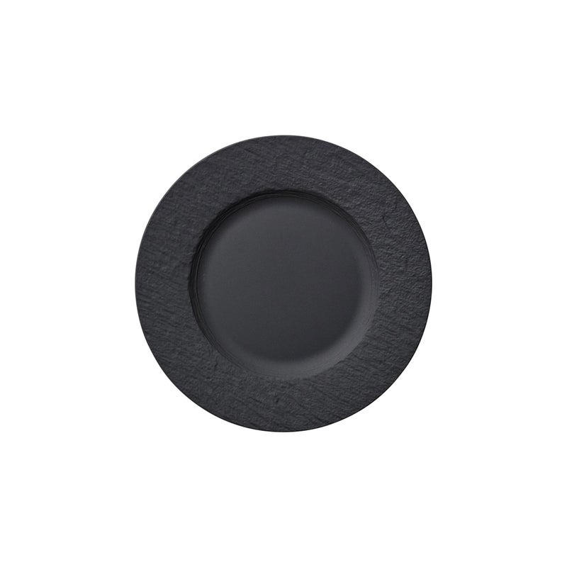 Villeroy & Boch Villeroy  Boch Manufacture Rock Salad Plate 85 in Premium Porcelain Black 