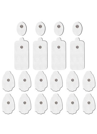 Tens Unit Replacement Pads 20 Pack Snap Electrode Pads For Tens Unit With Standard 3.5Mm Snap-On Connector Compatible With Belifu Tens Reuse More Than 35 Times - pzsku/Z2696153F5C3019C0E37DZ/45/_/1659948817/827227db-eb7d-4860-8c98-4a3a00d1f3f3