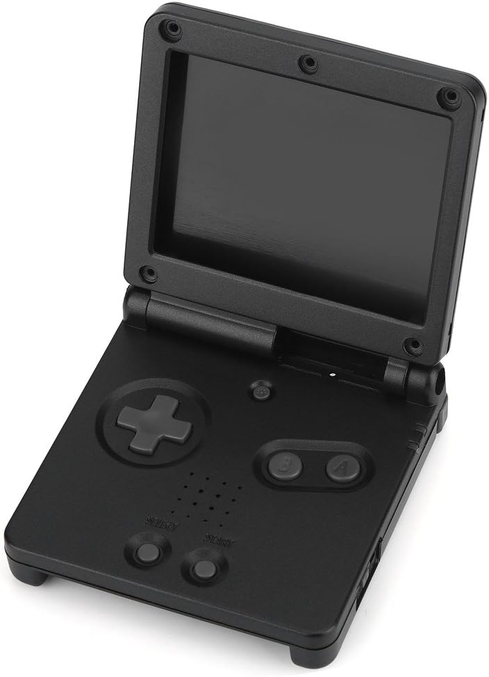 klarako for Game Boy Advance GBA SP Protective ABS Case Cover Repair Parts Kit (Black) - Image 1