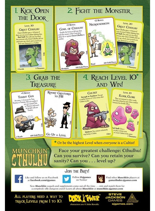 STEVE JACKSON GAMES Munchkin Cthulhu - Image 3