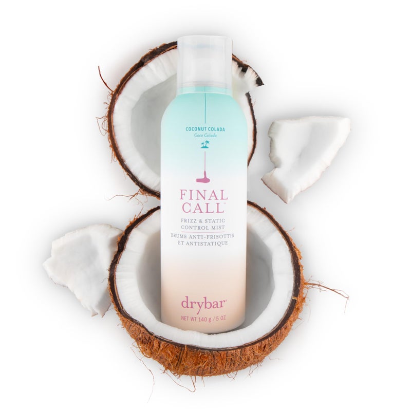 Drybar Final Call Frizz & Static Control Mist Coconut Colada Scent - Full Size | Fights Frizz, Tames Flyaways to Maintain Smooth and Shiny Blowouts, 24 Hour Frizz Control & 72 Hour Static Control - Image 2