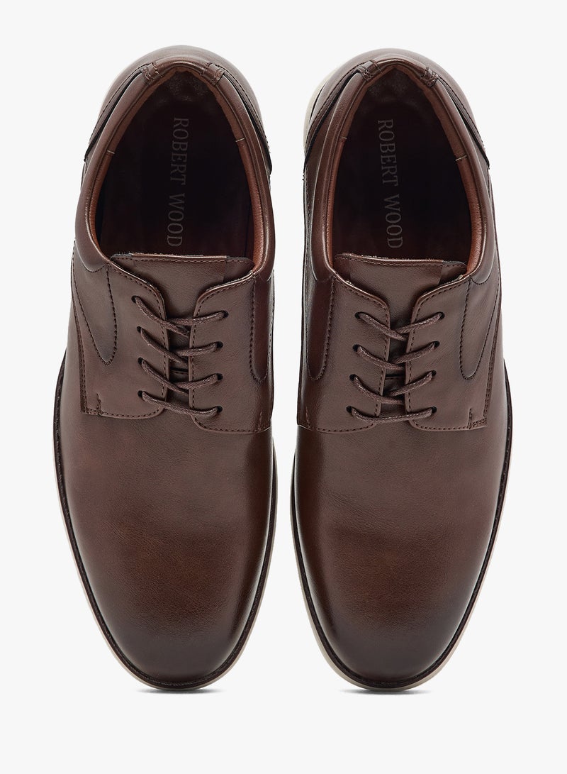 روبرت وود أحذية كاجوال أنيقة برباط - Image 4