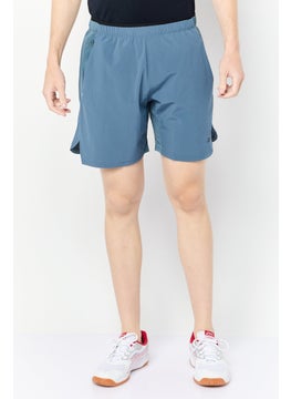 Reebok Men Sportswear Fit Training Shorts, Slate Blue  - Image 1