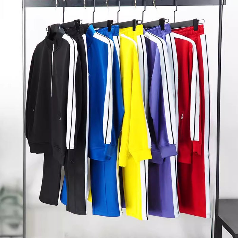Correct Version Of Trendy Brand Angel Stripesd Webbing High Street Casual Sports Jacket Couple Suit Jacket Export For Men And Women - Image 2