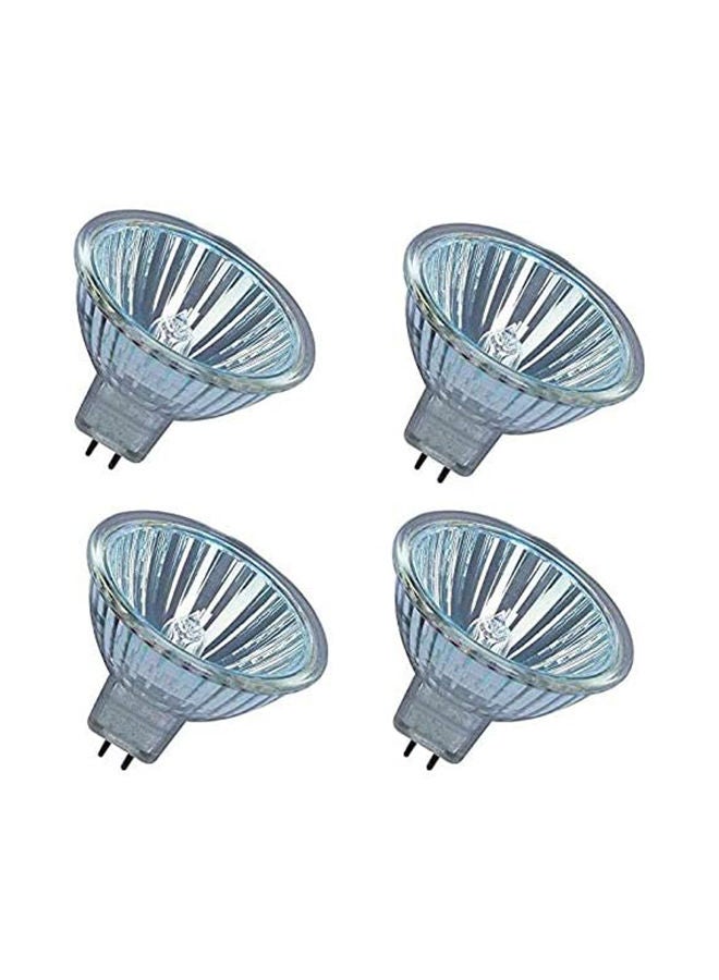 OSRAM 4-Piece GU5.3 12V 50W 44870 WFL Decostar High Quality Durable Reflector Halogen Bulb - Image 1