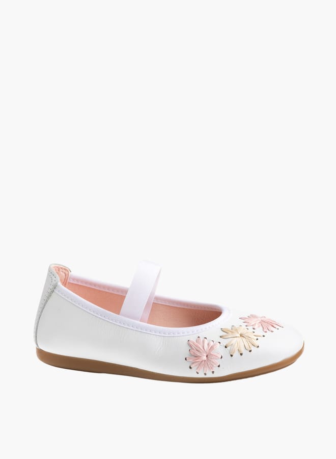 Pablosky Girls Floral Slip-On Ballerina  - Image 2