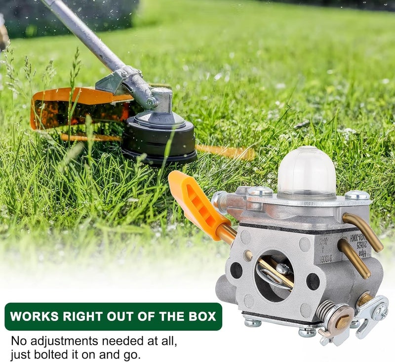 Venseri 26cc Carburetor Kit with Air Fuel Filter and Check Valve for Homelite Ryobi Poulan Craftsman - Image 3