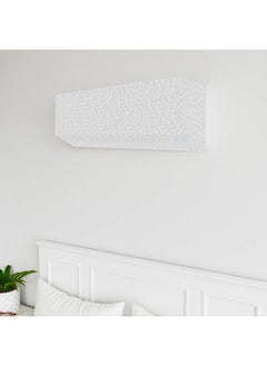Kuber Industries Kuber Industries AC Cover | PVC Stone Design AC Cover | AC Cover for Indoor | Dustproof AC Cover | Waterproof AC Cover | 1.5 Ton Ac Cover | White  - Image 1