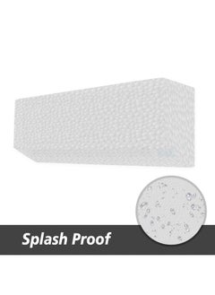 Kuber Industries Kuber Industries AC Cover | PVC Stone Design AC Cover | AC Cover for Indoor | Dustproof AC Cover | Waterproof AC Cover | 1.5 Ton Ac Cover | White  - Image 5