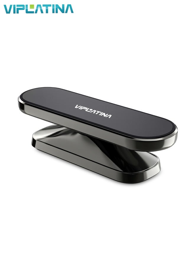 VIPLATINA 360° Rotation Magnetic Car Dashboard Mobile Holder V-04 | Strong Magnet Phone Mount with Zinc Alloy Body, Adhesive Base and Anti-Slip Pad | One-Hand Operation Universal Stand for 4–7 Inch Smartphones and GPS Devices - Image 3