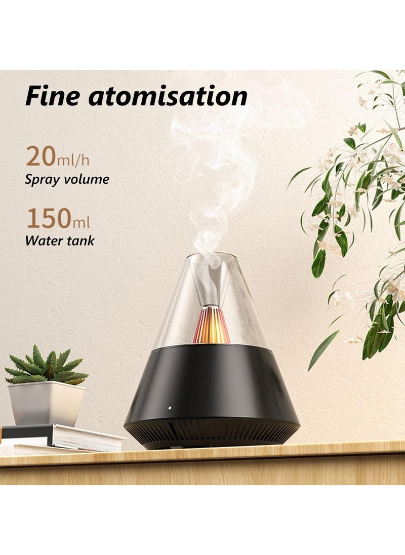 Generic - Humidifier Desktop Aroma Diffuser USB Night Light Essential Oil Diffuser With Remote Control Bedroom Mini Humidifiers Vaporizer Fragrant Humidifier Waterless Auto Off - Image 1