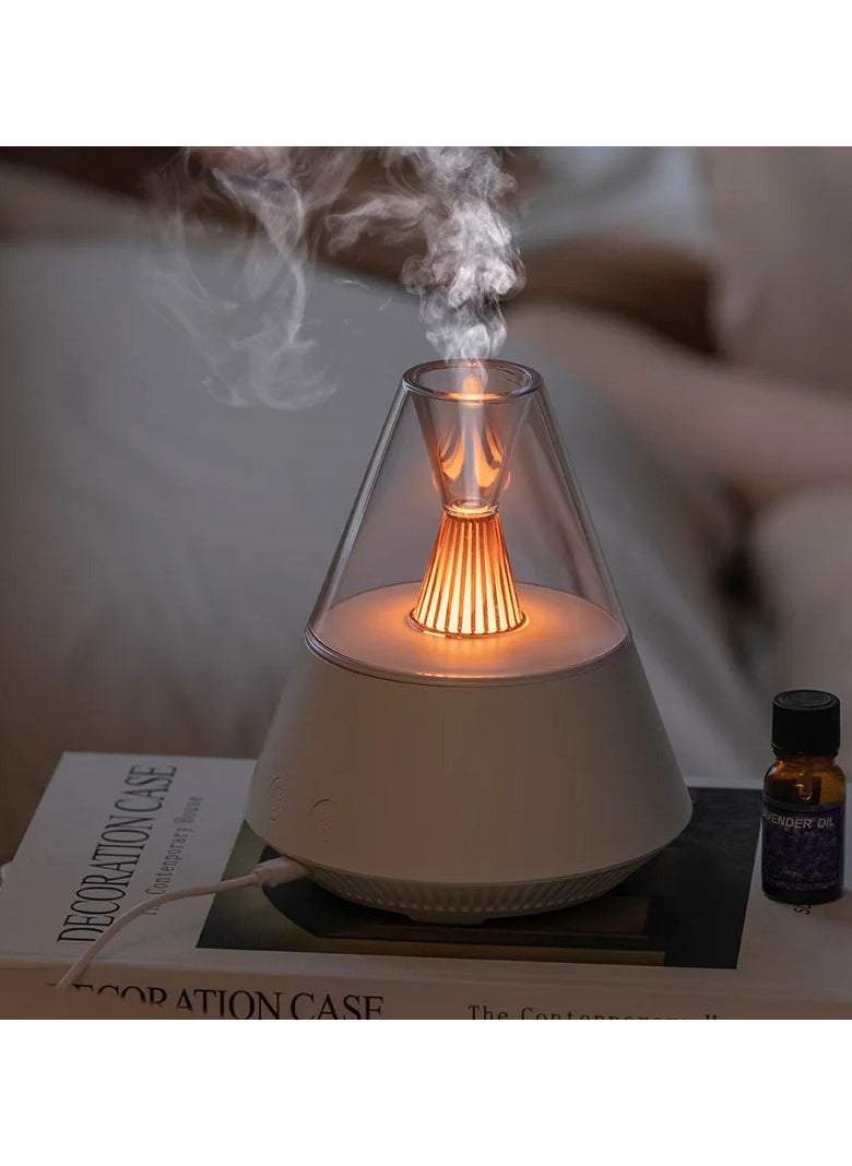 Generic - Humidifier Desktop Aroma Diffuser USB Night Light Essential Oil Diffuser With Remote Control Bedroom Mini Humidifiers Vaporizer Fragrant Humidifier Waterless Auto Off - Image 1