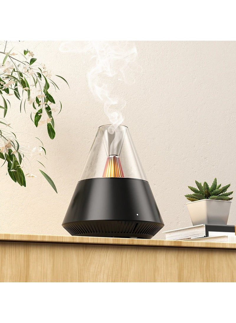 Generic - Humidifier Desktop Aroma Diffuser USB Night Light Essential Oil Diffuser With Remote Control Bedroom Mini Humidifiers Vaporizer Fragrant Humidifier Waterless Auto Off - Image 1