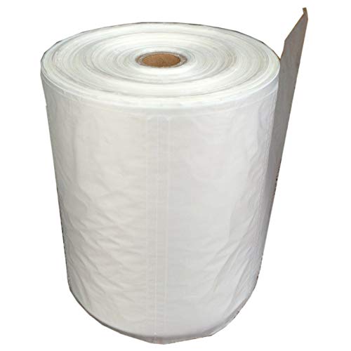 LDS Industry 1 Roll 1400 pcs 8"x8" 918ft Air Pillow Film for Air Pillow Machine, Clear Plastic Bubble Wrap, Medium to Heavy Duty Use - Image 1