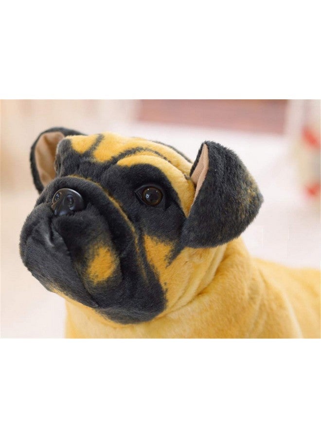 Tickles Tickles Pug Dog Soft Stuffed Plush Animal Toy for Kids Boys Girls Home Decoration (Size: 32 cm Color: Brown)  - Image 3