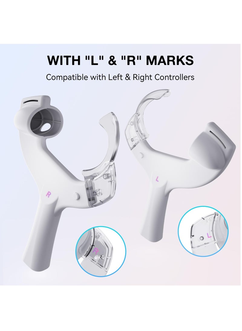 مقبض مقبض مجداف تنس الطاولة VR لملحقات وحدات التحكم Meta Quest 3، محول مجداف VR Ping-Pong لإحدى عشرة لعبة تنس طاولة VR، لمقابض التحكم Oculus Quest 3 - Image 2