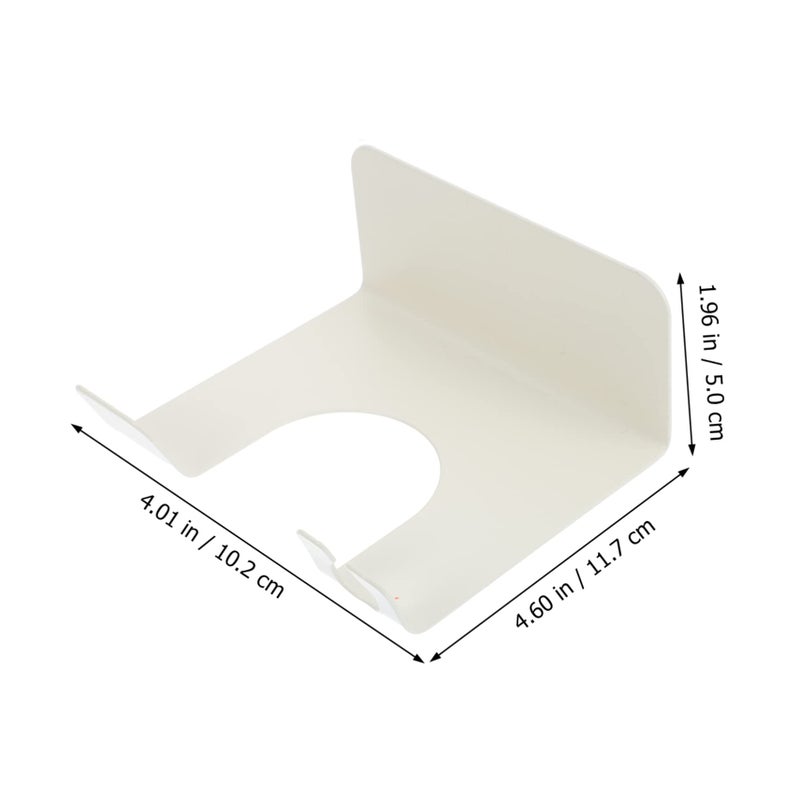 Wall Mounted Hair Dryer Holder Modern Design Space Saving Easy Install Bathroom Storage Organizer - Image 3