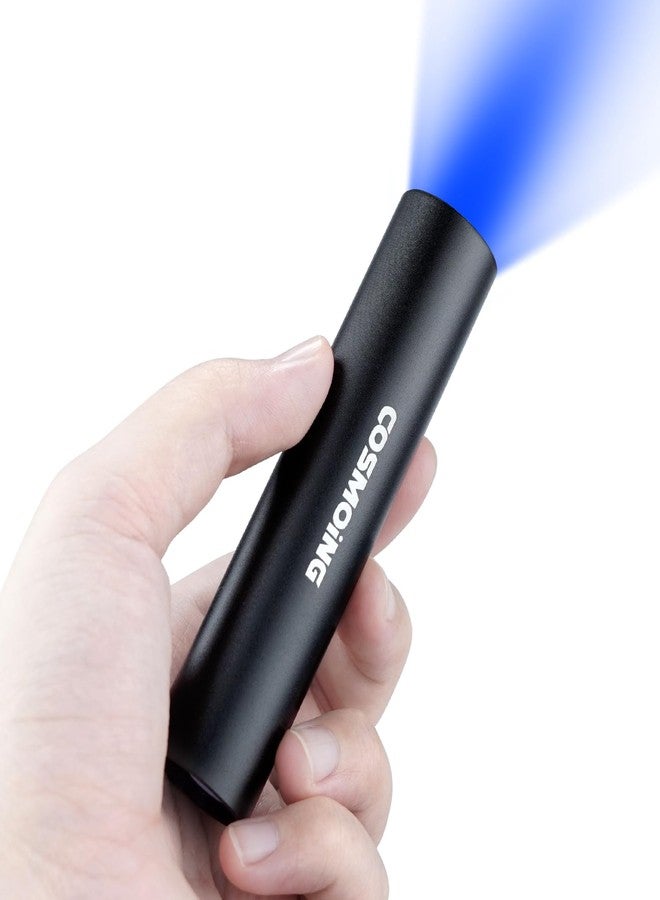 COSMOING UV Flashlight USB Rechargeable, 365nm Black Light (3 PACK), Mini & Powerful Ultraviolet Flashlight Portable Detector for Pet Urine, Cat Dog Stains, Scorpion, Bed Bug - Image 4
