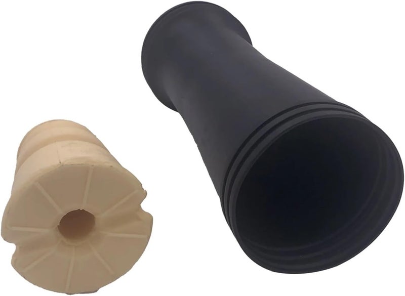 QASULER Car Rear Shock Absorber Buffer Rubber Boot Set - Image 3