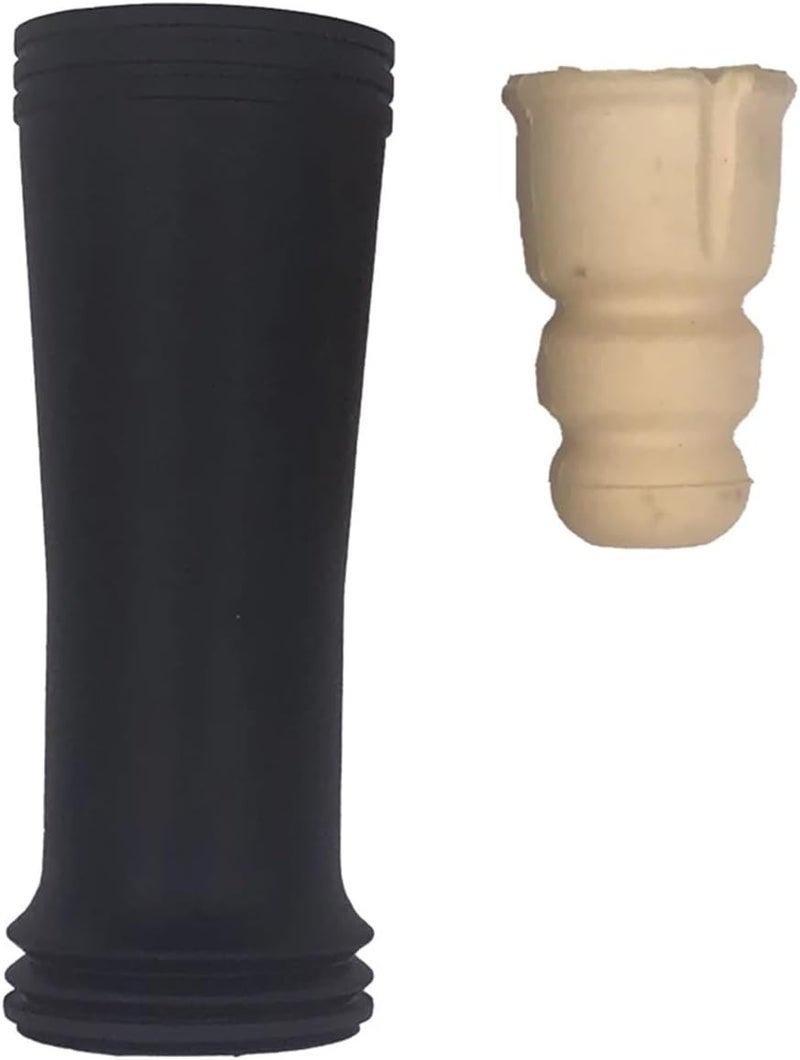 QASULER Car Rear Shock Absorber Buffer Rubber Boot Set - Image 5