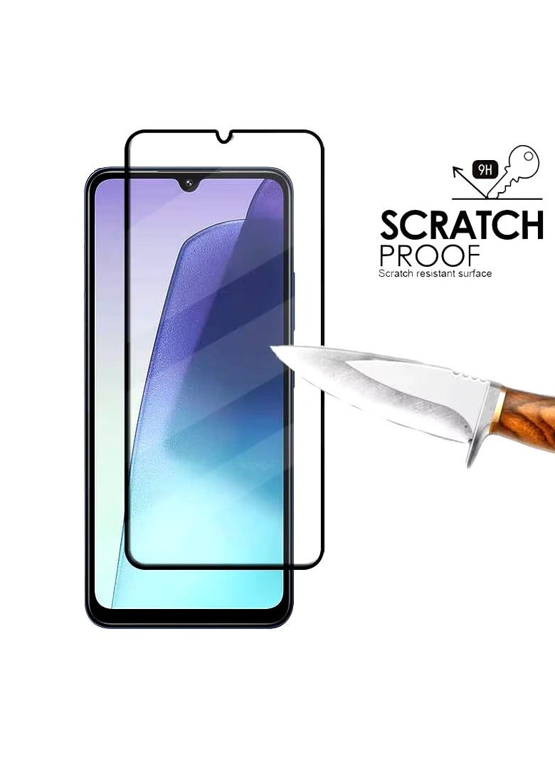2 pack Screen Protector For Xiaomi Redmi 14C tempered Glass Screen Protector Full Screen Coverage HD Clarity Anti Shatter Scratch Proof Glass For Xiaomi Redmi 14C  - Image 3