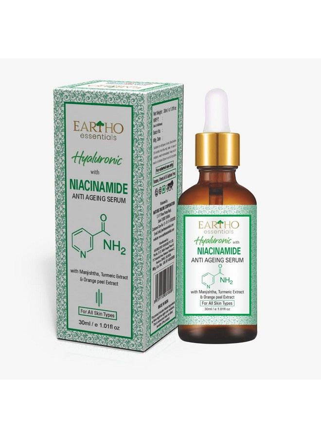 EARTHO essentials Hyaluronic With Niacinamide Anti Ageing Serum 30 Ml - Image 1