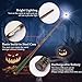 ChampWe Light Up Magic Wizard Wand Rechargeable Illuminating Toy for Kids Witch Collection Cosplay Accessories with Spellbook and Gift Box Spiral - Image 4
