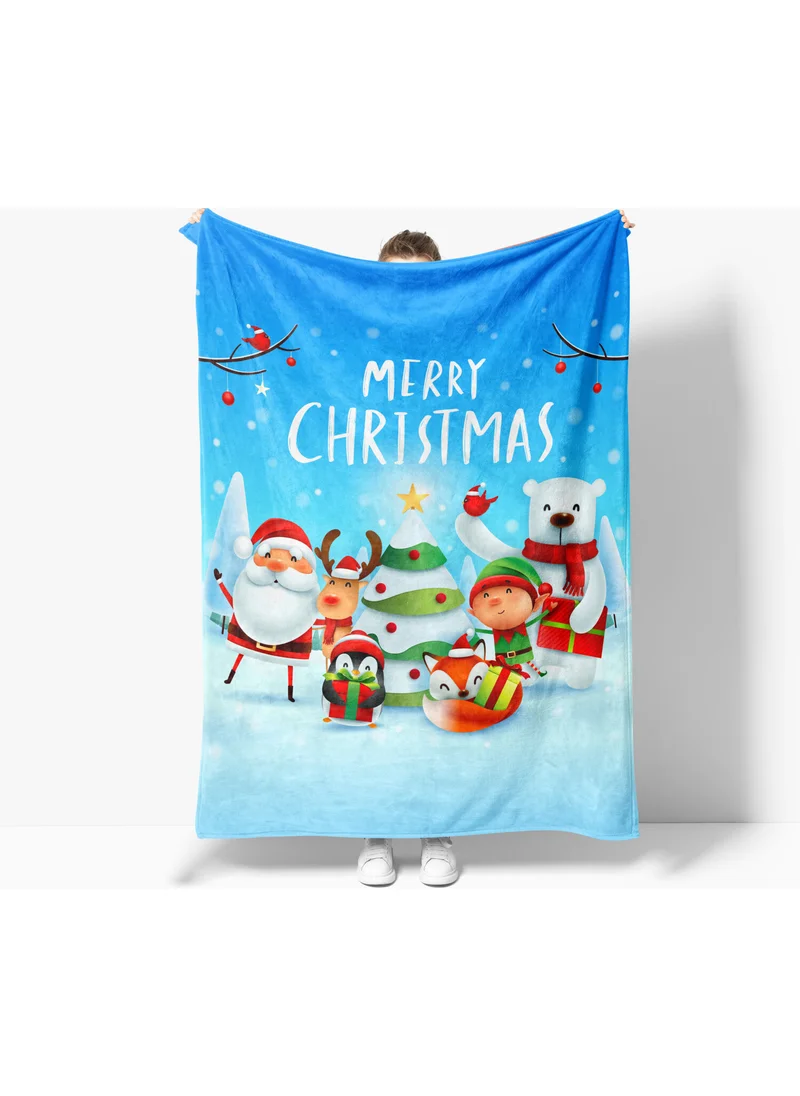 Eray Home Erays Home New Year & Christmas Patterned Polar TV Blanket