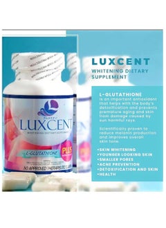 PURIFY Luxcent Luminous Caps L-Glutathione with Marine Collagen Japan Formula, 60 Capsules  - Image 2