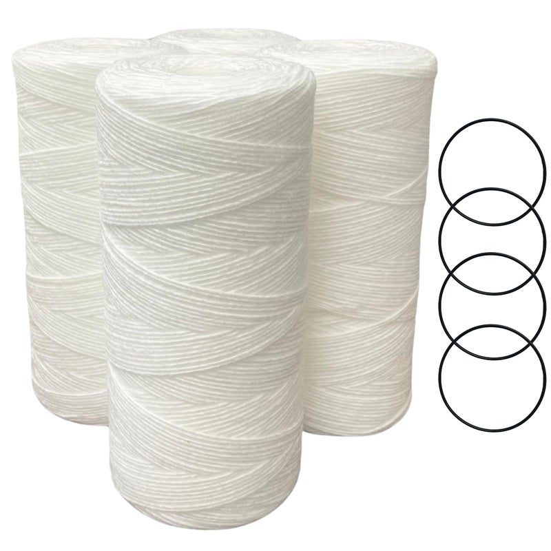 Pelican Water PC40 10 in 5 Micron Sediment Replacement Filter 4Pack by Pelican Water