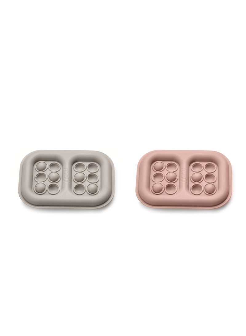 melii Pop It Ice Pack For Kids Dual Purpose Fidget Toy And Cooling Solution Reusable Slim Design Keeps Meals Fresh For Up To 4 Hours Pack Of 2 - Image 1