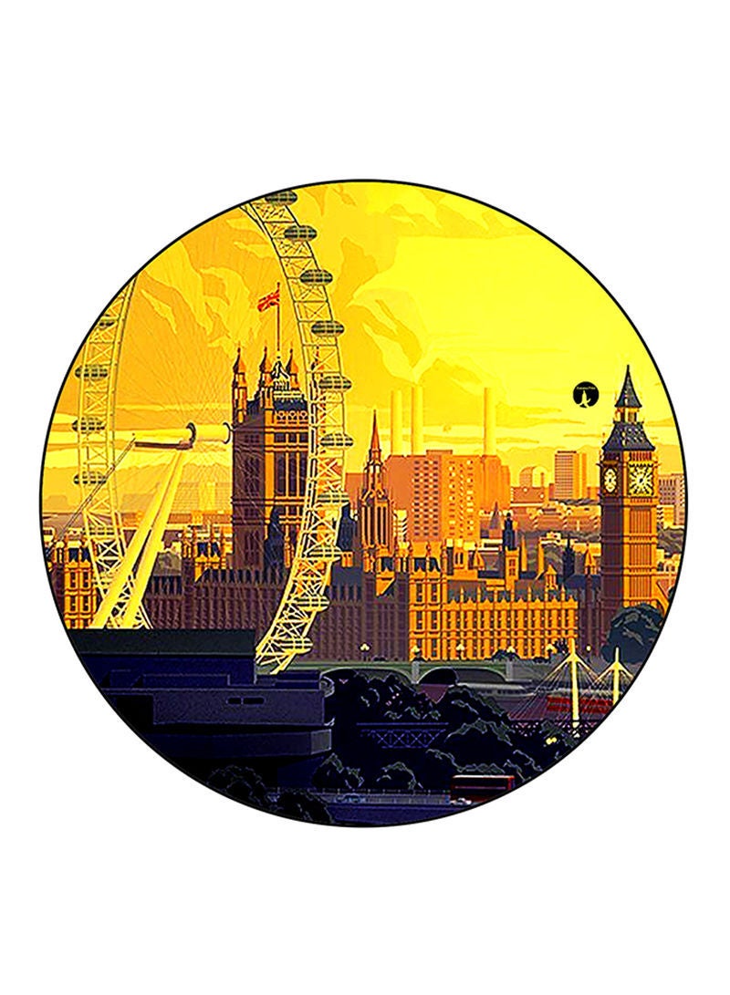 London Printed Mouse Pad Multicolour