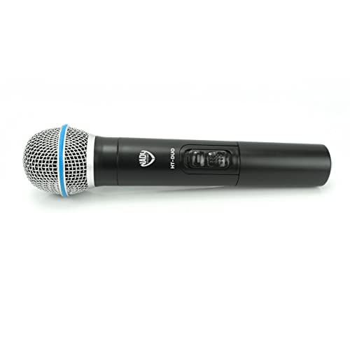 Nady DKW DUO HT B/D VHF Dual Wireless Handheld Microphone System – includes 2 microphones, AC adapter and audio cable – Easy setup – Karaoke, performance, presentation, public address - Image 5