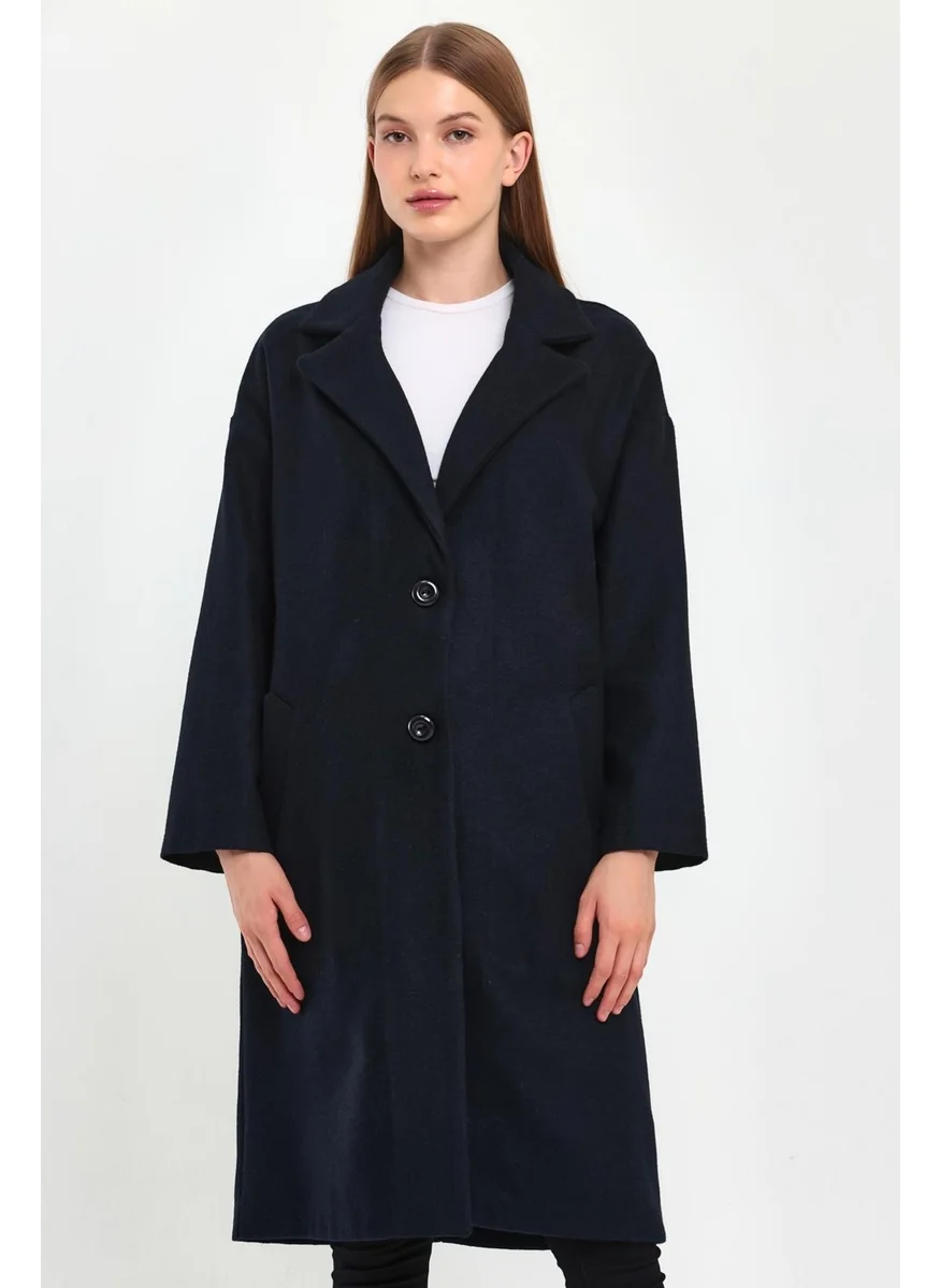 الكسندر جاردي Alexandergardı Buttoned Unlined Wool Coat