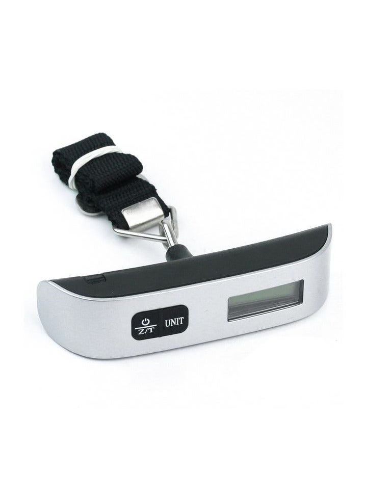 كامري مقياس وزن الأمتعة الرقمي المحمول القابل للتعليق بسعة 50 كجم مع وظيفة درجة الحرارة الموديل: EL10 / EL10H / EL11 مع شاشة LCD إلكترونية - Image 1