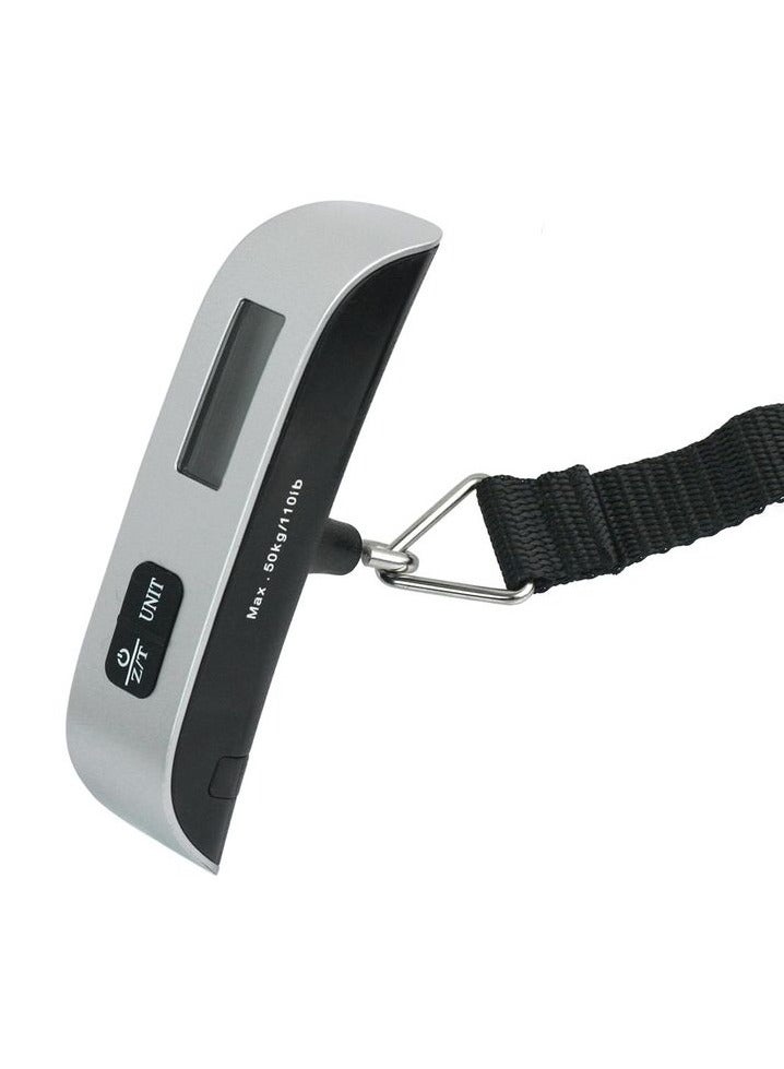 كامري مقياس وزن الأمتعة الرقمي المحمول القابل للتعليق بسعة 50 كجم مع وظيفة درجة الحرارة الموديل: EL10 / EL10H / EL11 مع شاشة LCD إلكترونية - Image 5