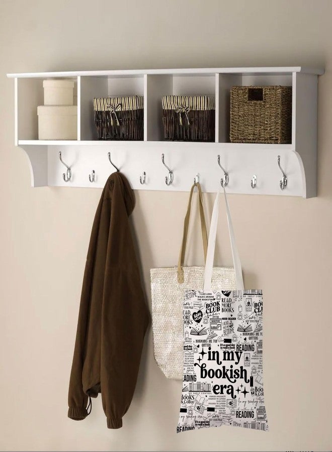 WCGXKO Reading Lover Gift In My Bookish Era Tote Bag Bookworm Reader Gift Book Club Grocery Bag (Bookish Era -T) - Image 4