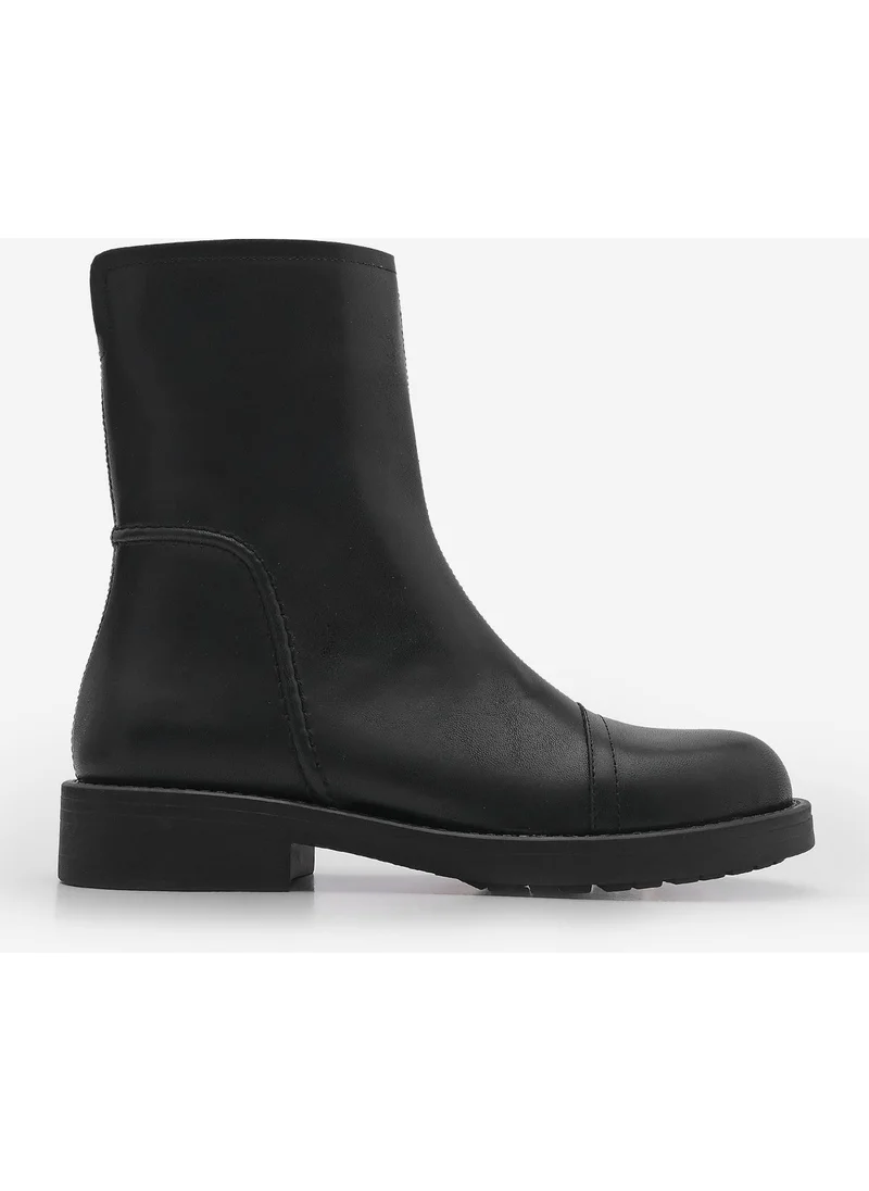 MARJIN Margin Women's Stitch Detailed Casual Boots Armus