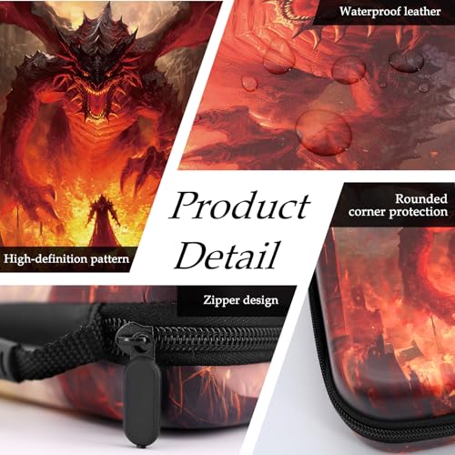 sabermaster Dice Storage Case Dice Bag Dice throne dnd dice tray dice holder dnd dice storage dice case Multifunctional storage Organizer Role Playing Game for Rpg Table Game (C) - Image 5