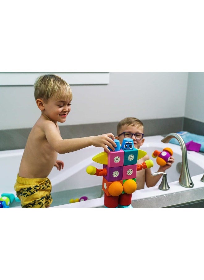 blockaroo Blockaroo Magnetic Foam Builders Tugboat Set  - Image 4