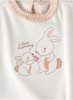 Elegant Kids Tiny Explorer's Gear: Boys' Breezy Tee & Diaper Cover Set Playful Style & Comfy Changes  - Image 3