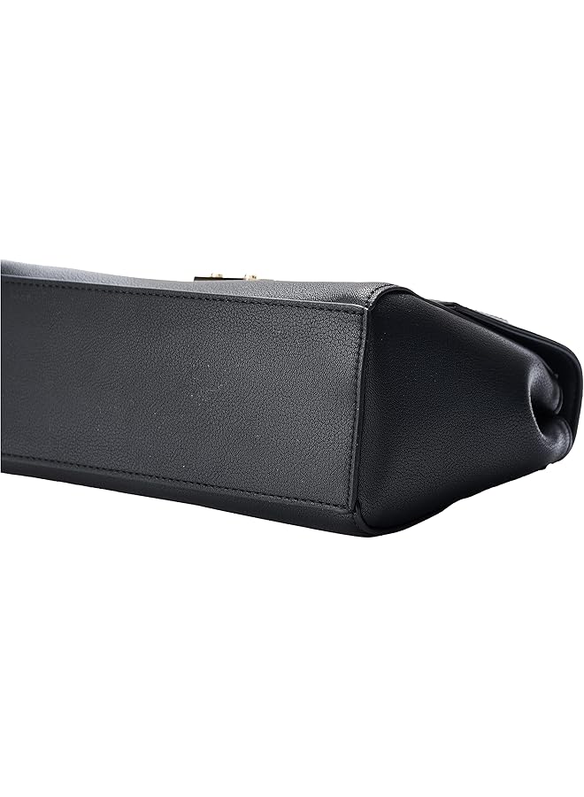 ناين ويست حقيبة كروس بودي قابلة للتحويل من خشب القيقب باللون الأسود العاجي - Image 3