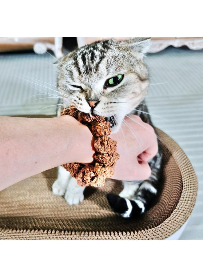 Loxira Natural Silvervine Gall Fruit Cat-Attracting Bracelet,Interactive Cat Toy for Indoor Cats,Cat Chew Toy with Gallfruit | Catnip & Silvervine Alternative, Stress Relief & Gift - Image 5